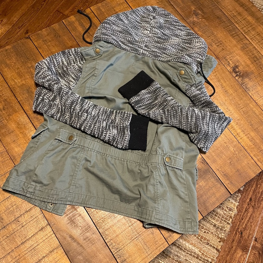 Mudd utility sweater jacket - Picture 2 of 10